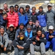 Sherpa climbing team